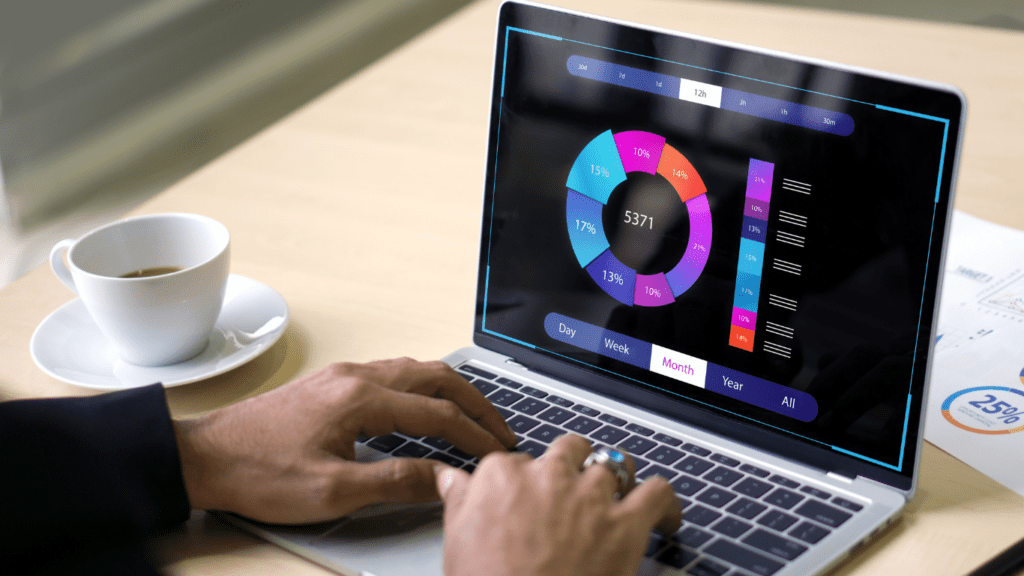 Data management system on computer