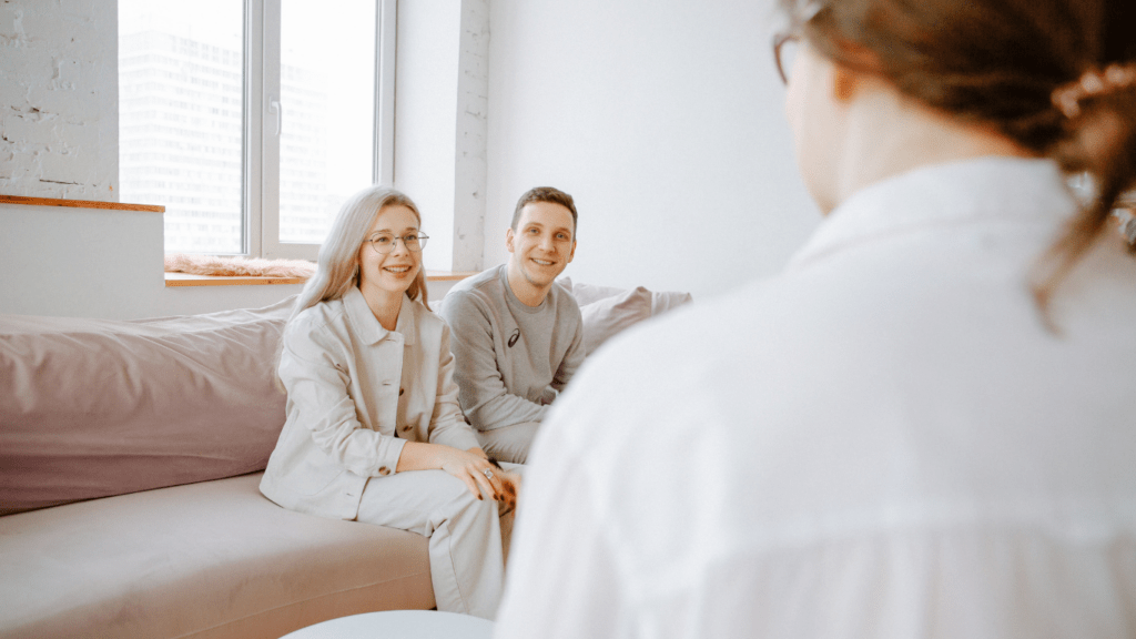 couple having their counselling