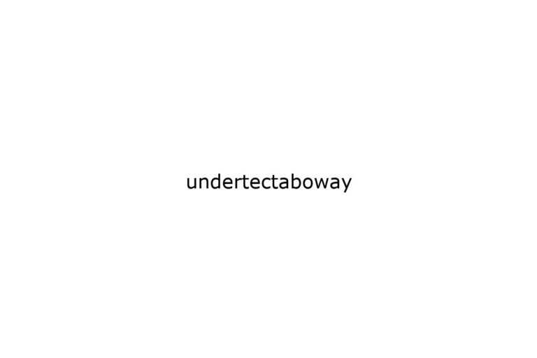 undertectaboway