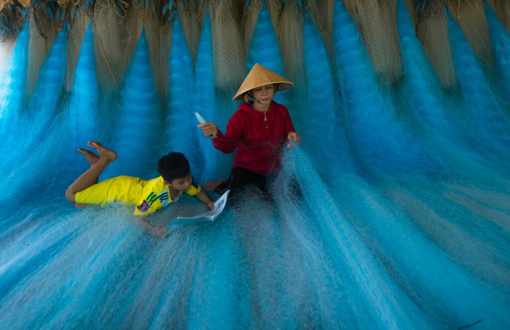 kids playing caption