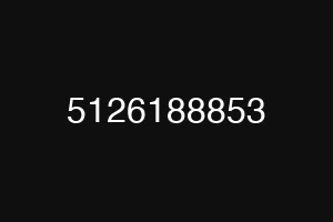 5126188853