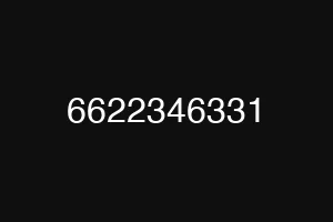 6622346331