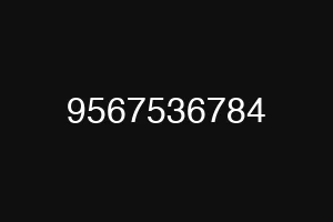 9567536784