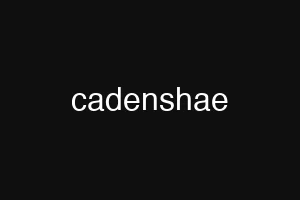 cadenshae