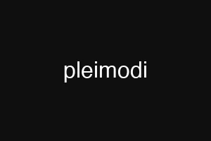 pleimodi