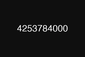 4253784000